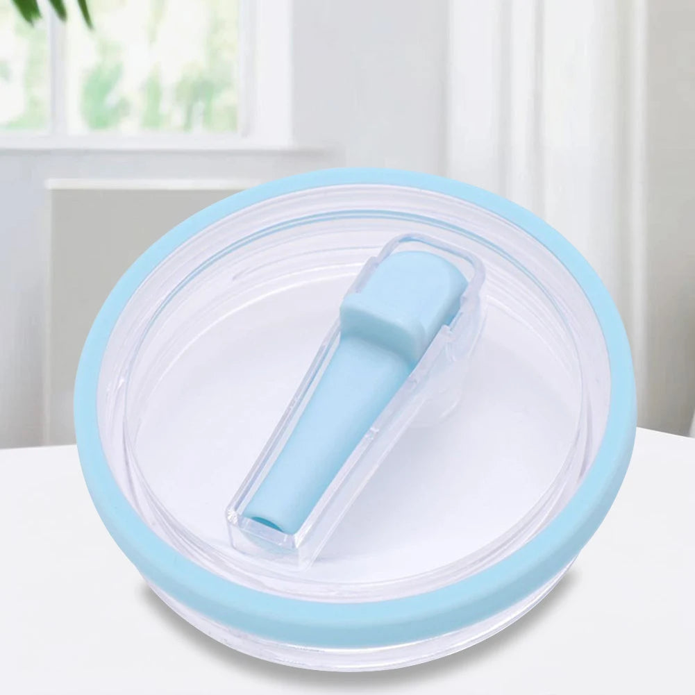 40Oz Tumbler Flip Straw Lid Replacement Spill Proof Resistant Tumbler Lid Reusable Spray Proof Tumbler Cover for stanley Cug Good Vibrations Adult Super Store