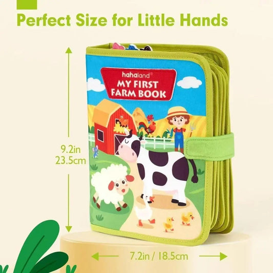 Felt Busy Books Children's Cognitive Educational Enlightenment Unbreakable Felt Books DIY Farm Stories Toy Books Good Vibrations