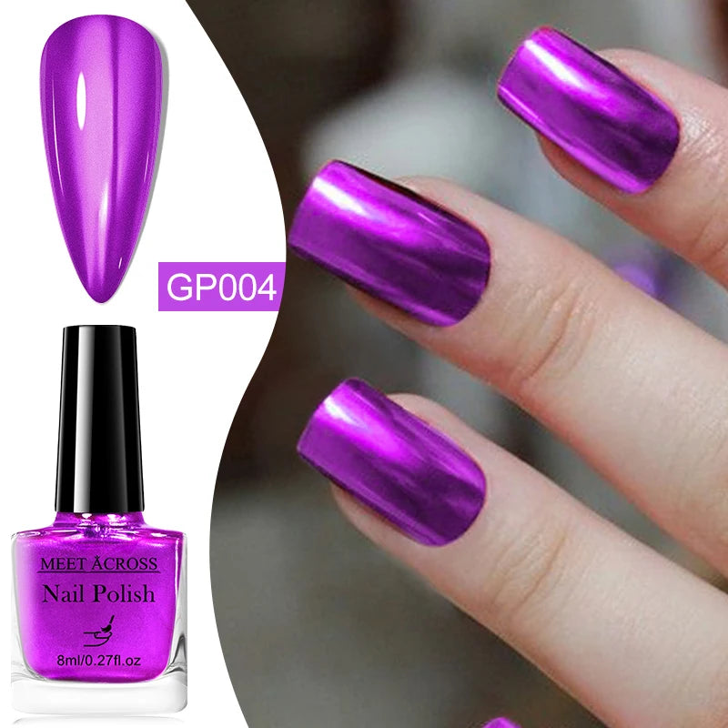 8ml Peel Off Water-Based Nail Polish Red Nails Fast Drying Long-Lasting Nail Art Polish DIY Design No Need Lamp Cure Manicure Good Vibrations