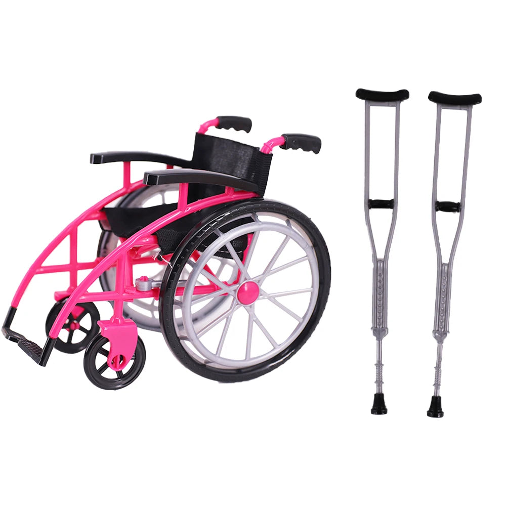 Doll Accessories Tent,Lounge Chair, Drawing Board, Wheelchair,Mini Dollhouse Accessories For 11.8inch 30cm Doll,Girl's Gifts Toy Good Vibrations