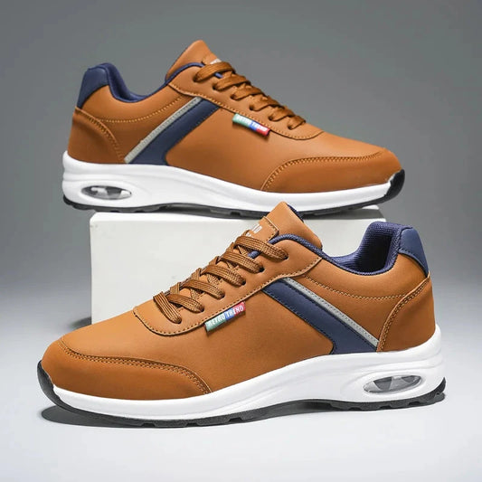 Men's Shoes Lightweight Soft Sole Classic Waterproof Sneakers Outdoor Comfortable Tennis Shoes for Men Good Vibrations