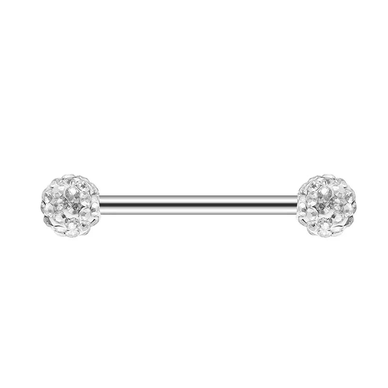 2pcs Stainless Steel Shield Bar Barbell Nipple Piercing Jewelry for Women Both Sides Screwed Sun Moon Flower Star Nipple Rings Good Vibrations Adult Super Store