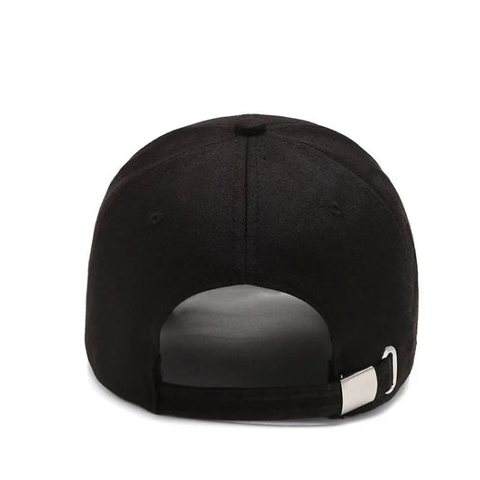 Hat Men's Casual Korean Version Outdoor Versatile Sunscreen Embroidery Letter Cap Couple Baseball Cap Women's Fashion Sunshade Good Vibrations