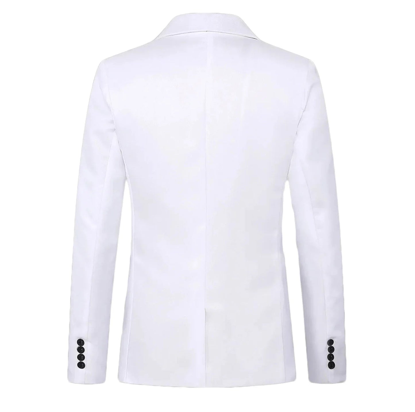 Men's Trendy Leisure Boutique Suit Jacket Autumn Casual Business Slim Fit Non-ironing Single Button Suit Solid Formal Blouse Good Vibrations