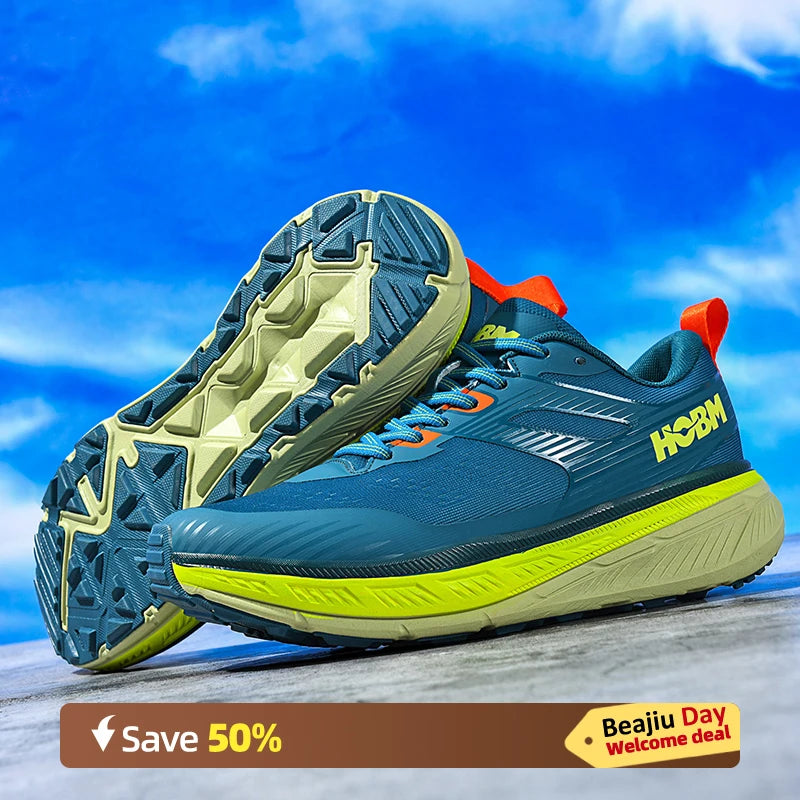 Men's Shoes Sneakers Running Shoes for Men Unisex Women Casual Walking Lace-up Training Lightweight Dark Blue Fashion Lifestyle Good Vibrations