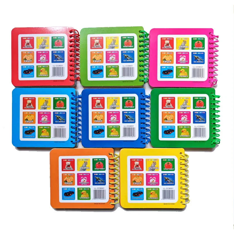0-2 Years English Children Learning Cognitive Books Children's Enlightenment Books Children's Early Education Books Gifts Good Vibrations