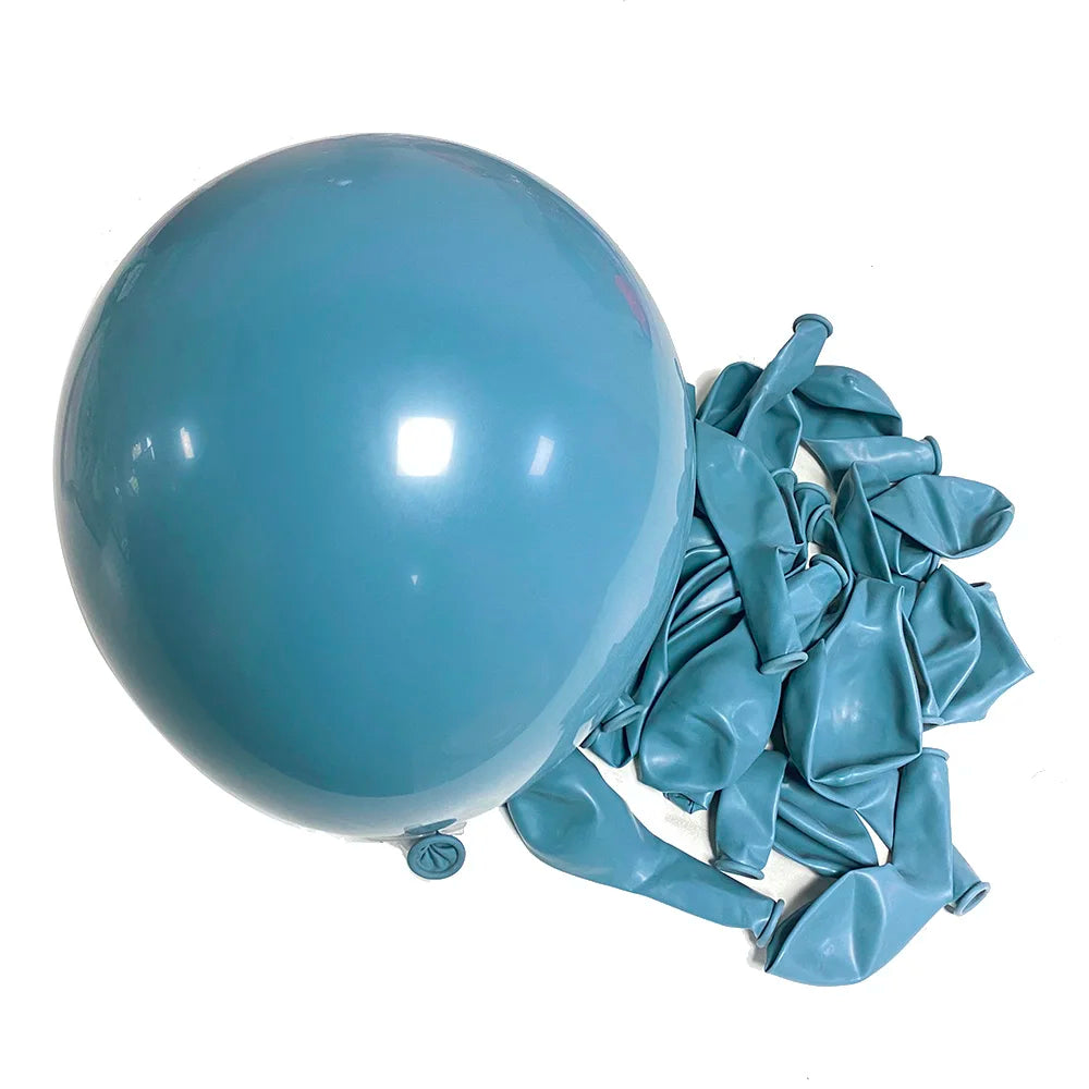 5-18in Boho Birthday Balloons Twilight Pink Blue White Sand Balloons for Wedding Birthday Baby Shower Graduation Party Decor Good Vibrations