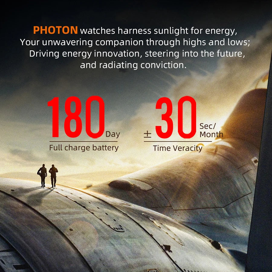 NORTH EDGE PHOTON Men Digital Military Watch Waterproof 50M Men's Sport Wristwatches Solar Power Luminous Enviormentally Clock Good Vibrations