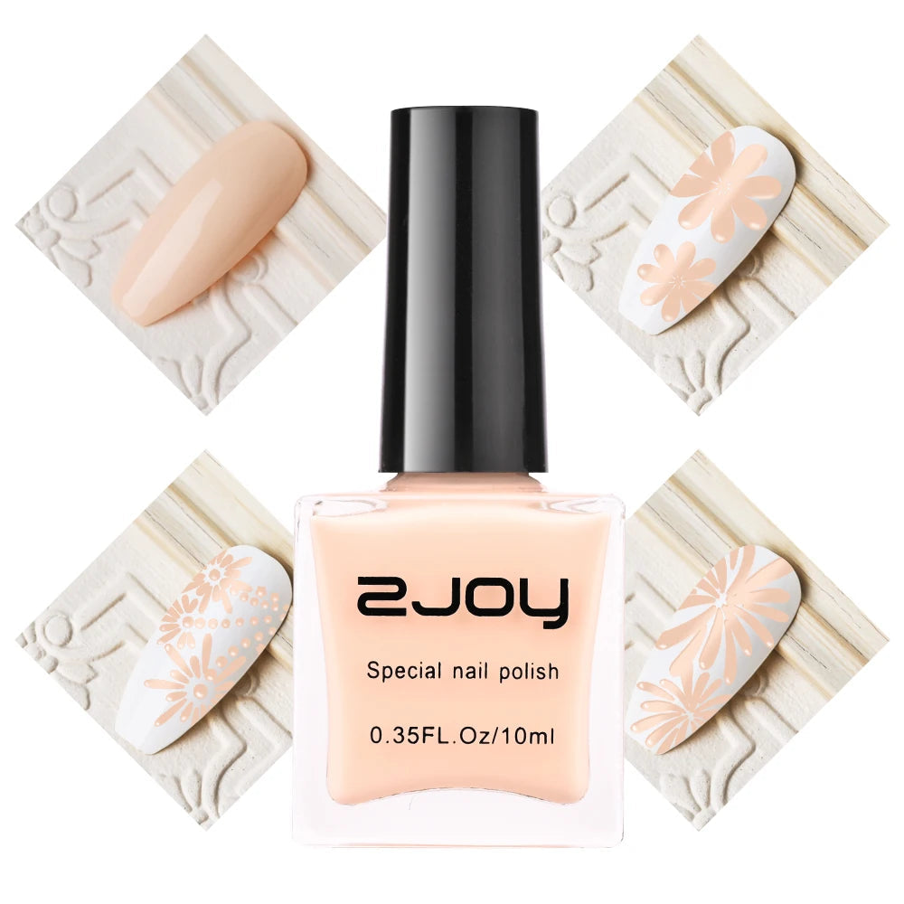 10ml Nail Stamping Polish Varnish Black White Colorful Nail Printing Lacquers for Stamping Plate 30 Colors Nail Stamping Polish Good Vibrations