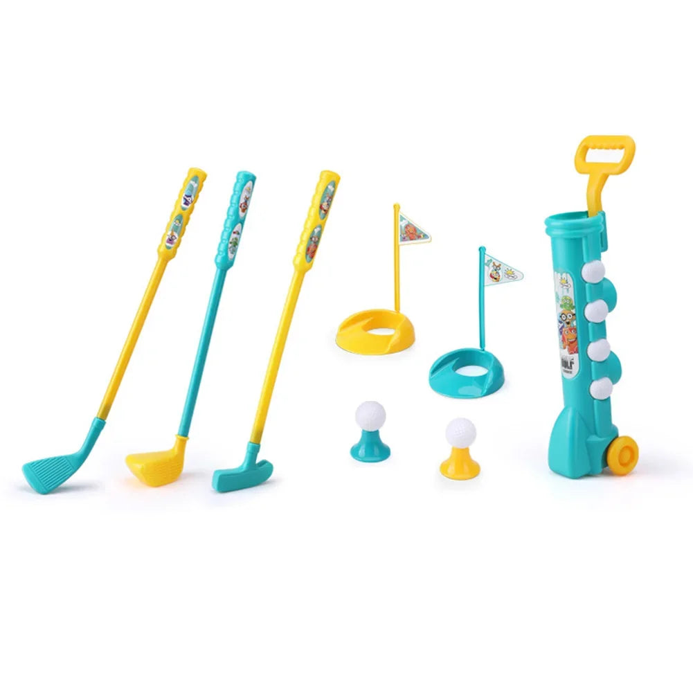 Mini Putter Golf Club Toy Funny Sports Golf Clubs Set Parent Child Educational Activities Outdoor Sports Game Toy Good Vibrations