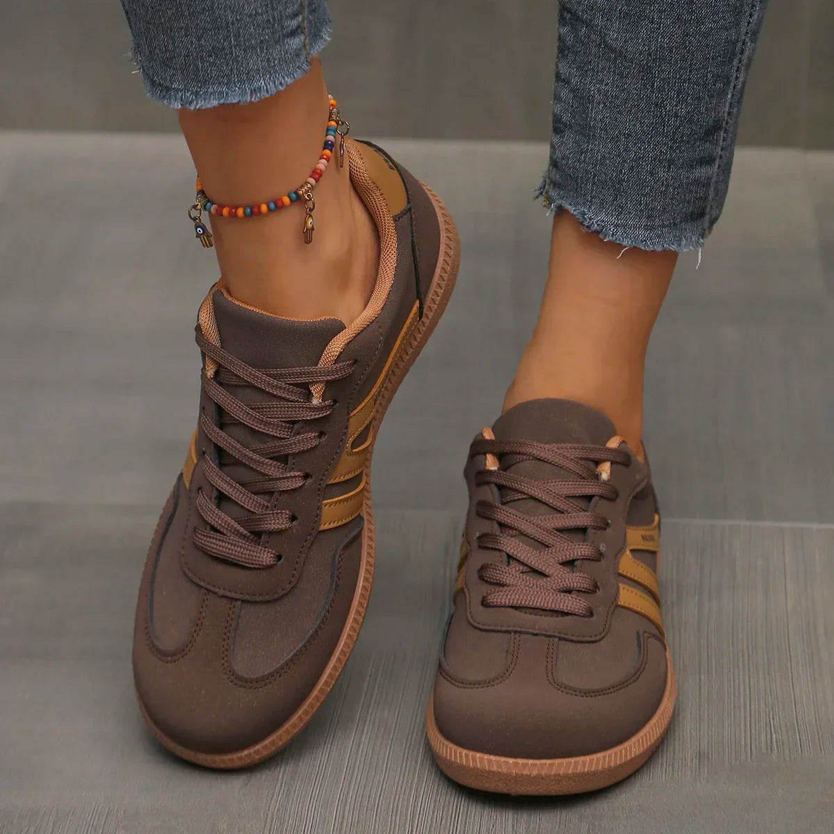 Women Sneakers 2025 Spring New Luxury Flat Loafers Comfortable Slip on Soft Female Sneakers Lightweight Outdoor Shoes for Women Good Vibrations