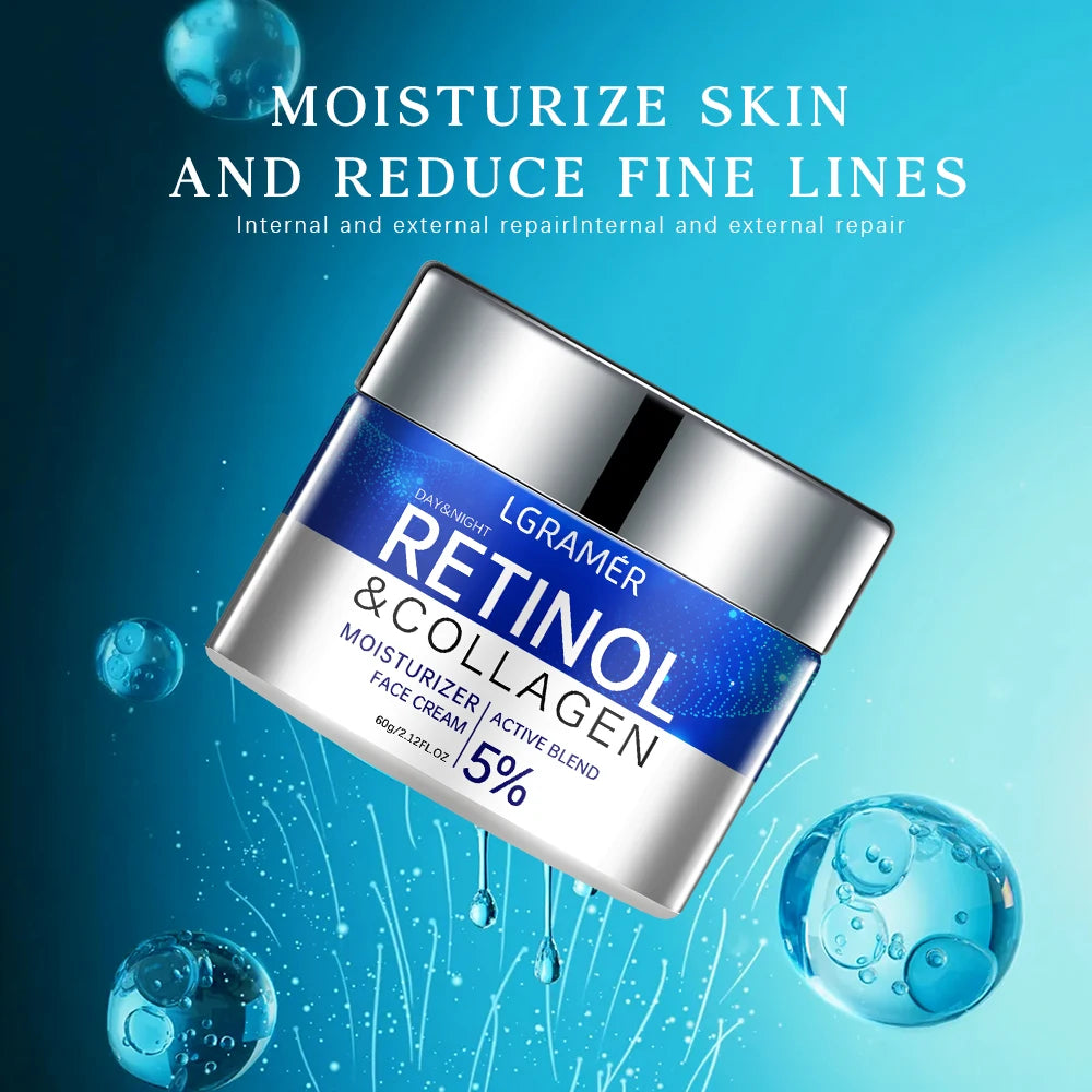 Retinol Wrinkle Removing Cream Anti Aging Firming Lifting Fade Fine Lines Whitening Moisturizing Brightening Skin Care Cosmetic Good Vibrations