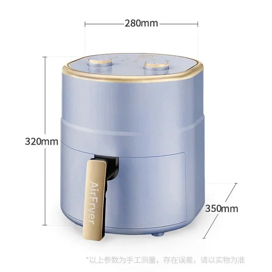 Air fryer, household high-capacity electric fryer, multifunctional electric oven, toaster Good Vibrations