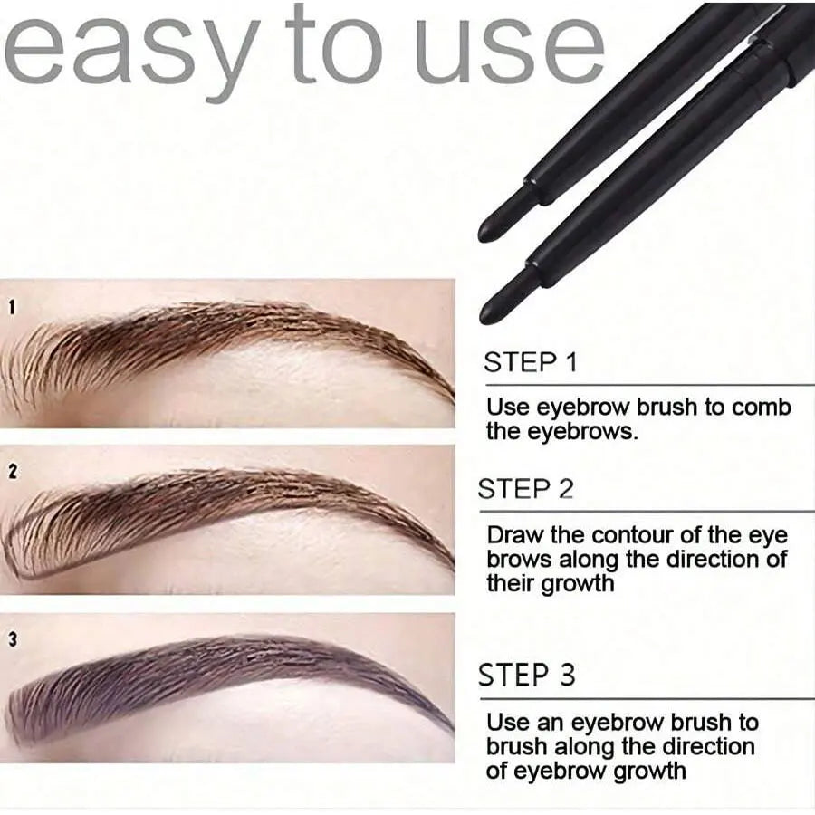 5-Pack Waterproof & Sweat-Proof Black Eyeliner Pencil -Long-Lasting, Smudge-ProofFor Bold Eye Makeup, EasyGlide Formula for Perf Good Vibrations