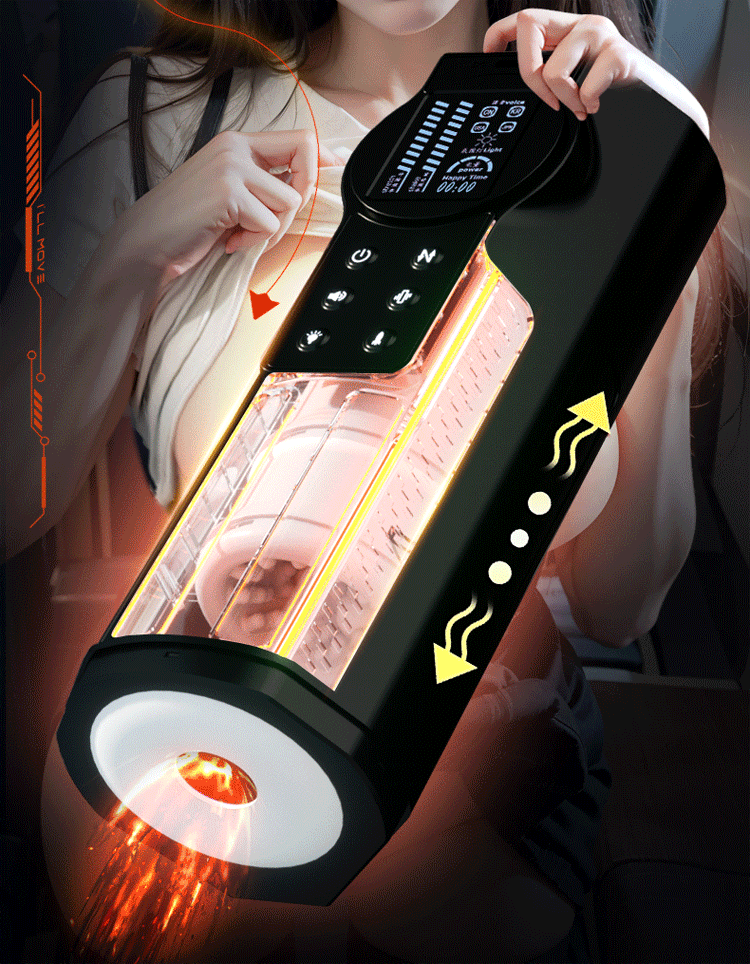 Automatic Telescopic Male Masturbation Cup Piston Suction Vibration Masturbation Machine 3D Realistic Vaginal Blowjob Pronounce GOOD Vibrations