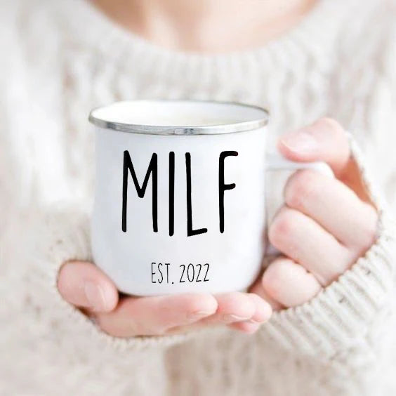Mothers Day Gift for mom Mommy Birthday Gifts Best Mom Ever Mug Mommy Coffee Mugs Mother drink cup tea enamel cups Good Vibrations Adult Super Store
