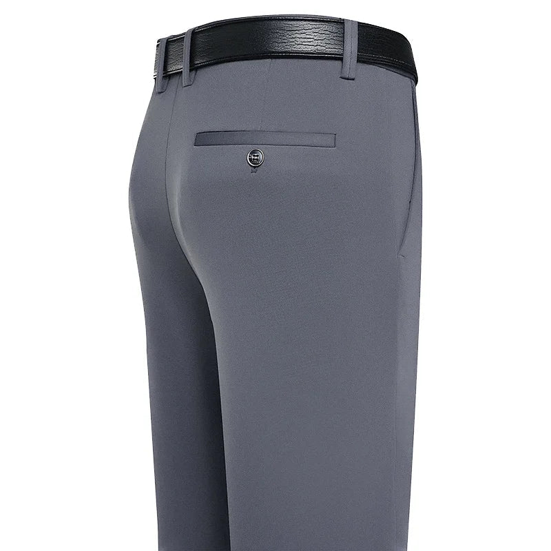 29-40 Summer Thin Casual Pants Business Men's Pants Middle-aged Dad Casual Pants Elastic Breathable Pants Good Vibrations