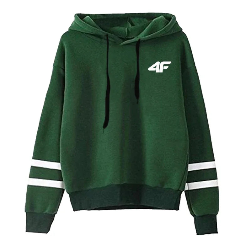 Hot Sales Women's Tracksuit Hoodies Stripe Casual Single Piece Sweatshirts and Daily Sweatpants Comfort Outdoor Jogging Sports Good Vibrations