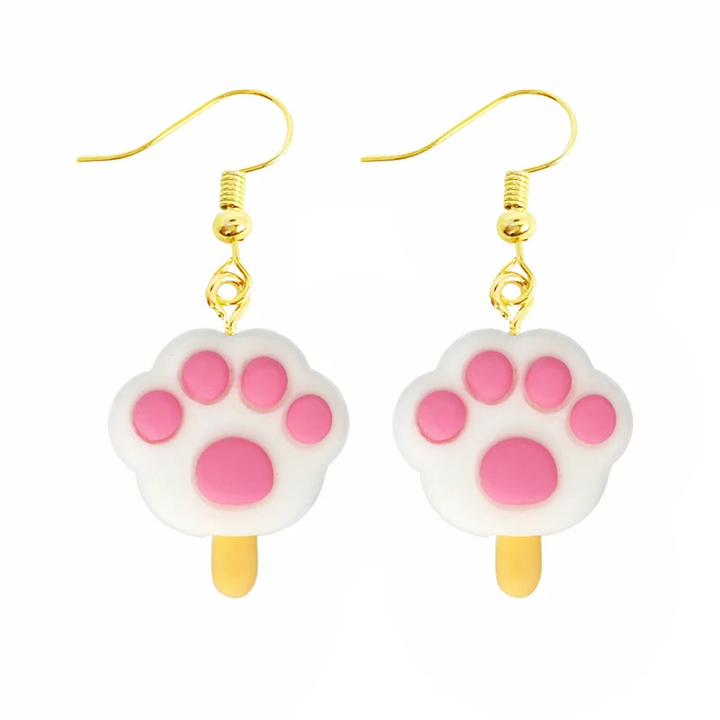 Earrings For Women Girls Cute Foods Hamburg Pizza Chicken Leg Candy Bottle Handmade Candy Kids Funny Resin Good Vibrations Adult Super Store