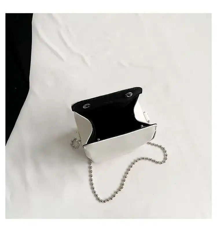 Printed Graffiti Small Square Bag Fashion Cool Crossbody Bag Funny Box Shoulder Bag For Girls Good Vibrations