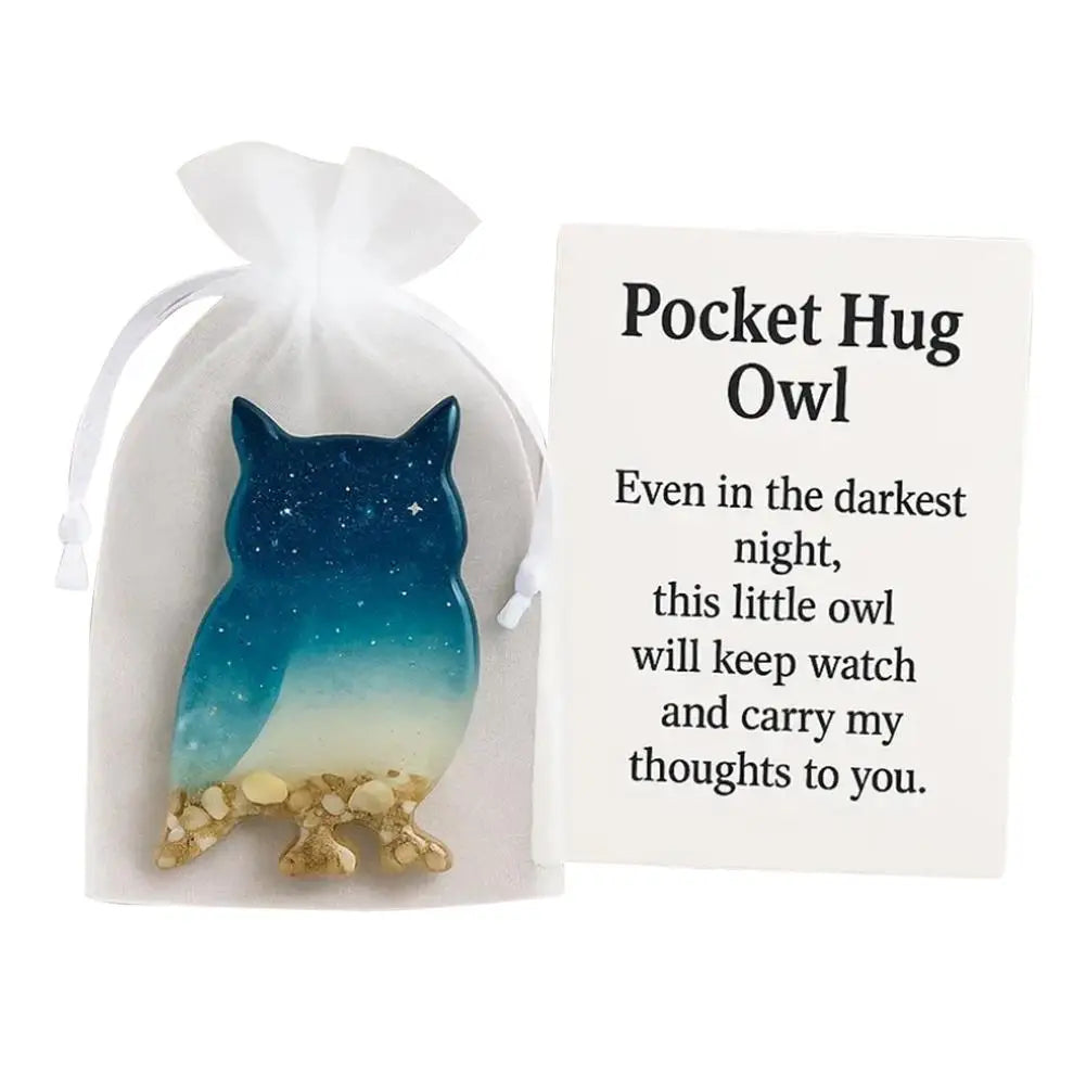 Ornament Pocket Hug Acrylic Figurine Acrylic Dachshund Cat Pocket Hug Token Beach-inspired Fox Wolf Ornament Keepsake For Loved Good Vibrations