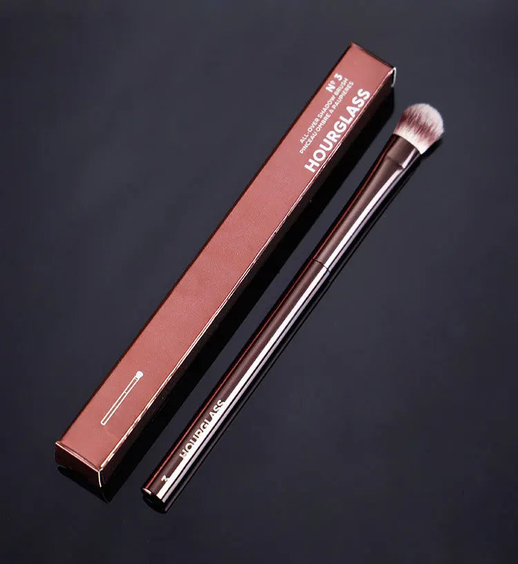 1 pc HG Pro Makeup brushes Powder contour Blusher Make up brush Highlight Bronzer exquisite Professional metal handle with box Good Vibrations