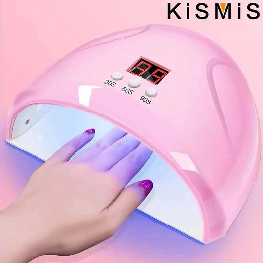 36W UV LED Nail Lamp for Gel Polish Curing Professional Nail Dryer Manicure Machine with Fast Drying Technology Good Vibrations