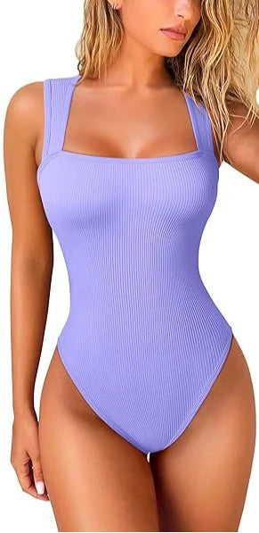 Women Sexy Thread Short Bodysuit Seamless Sleeveless Knited Bodysuit Fitness Yoga Trainning High Elastic Sports Unitard Jumpsuit Good Vibrations