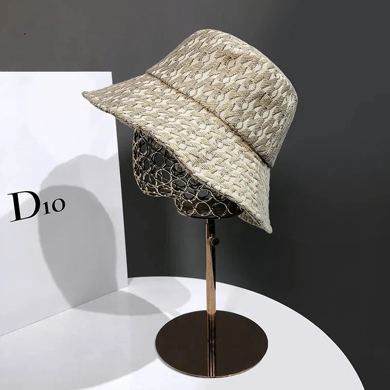 New Fisherman Hat, Spring And Summer Sun Protection Basin Hat, Korean Version, Japanese Fashion Versatile Sun Protection Hat Good Vibrations