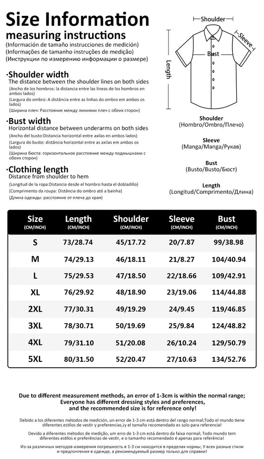 Men's Cat Graphics Shirts Short Sleeved Button Down Lapel Shirt For Summer Oversized Tops Vacation Casual Hawaiian Shirts Good Vibrations