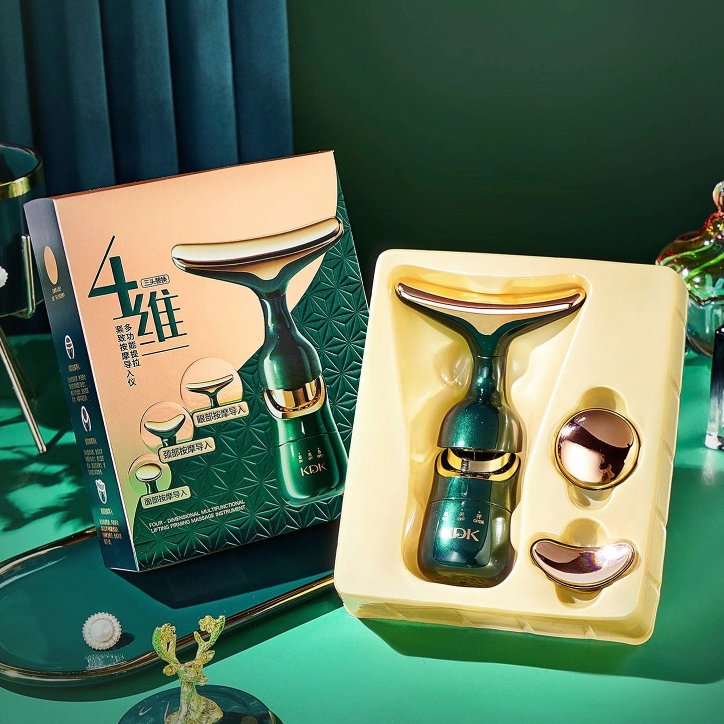 3 Heads Skin Care Facial Firming Massager Multifunction Skin Care Face Sculpting Tool for Women Daily Skin Care Routine Good Vibrations Adult Super Store