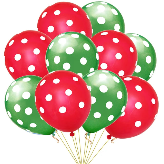 20pcs Polka Dot Balloons Globes 12Inch Pink Blue Latex Polka Dot Balloon Multicolor Wedding Birthday Party Festival Decoration Good Vibrations