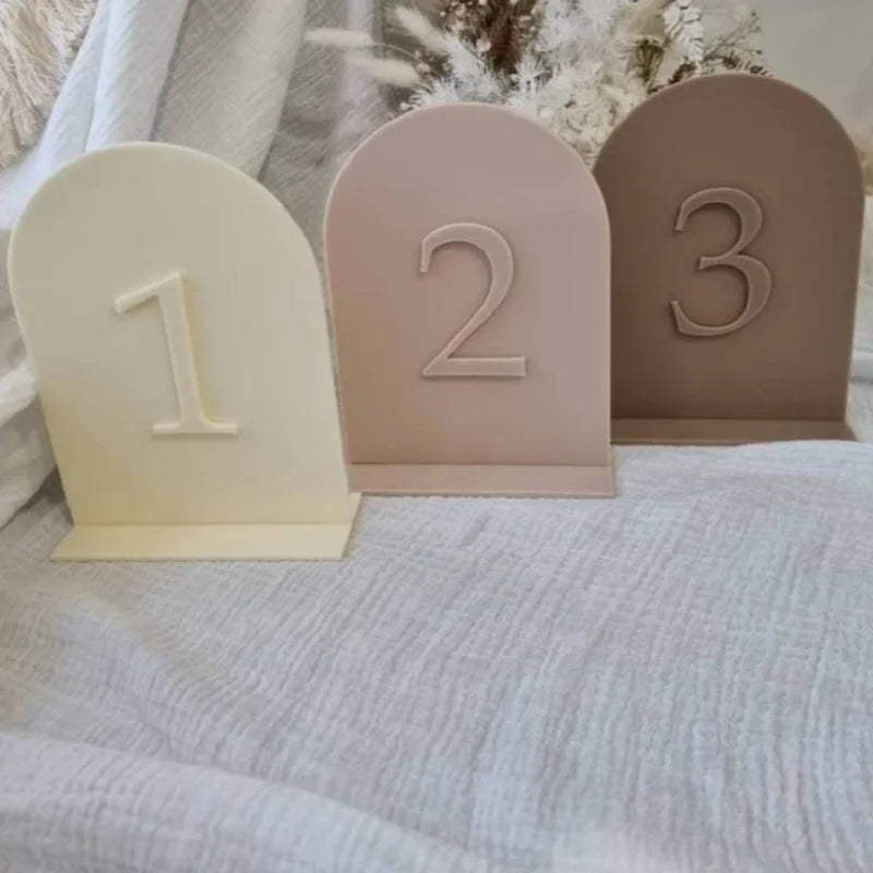Modern Wedding Table Numbers Arch Serif Neutral Table Sign Wedding Wedding Arch Elegant Signage Luxury Inspiration Wedding Sign Good Vibrations