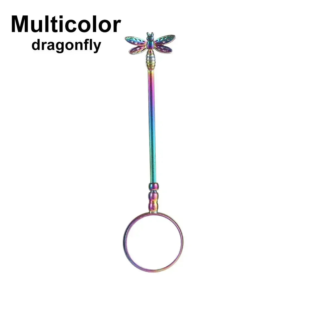 1Pcs Cigarette Hand Holder Smoking Accessories Finger Ring For Women Men Adjustable Slim Cigarettes Clip Smoking Holder Cuprum Good Vibrations Adult Super Store