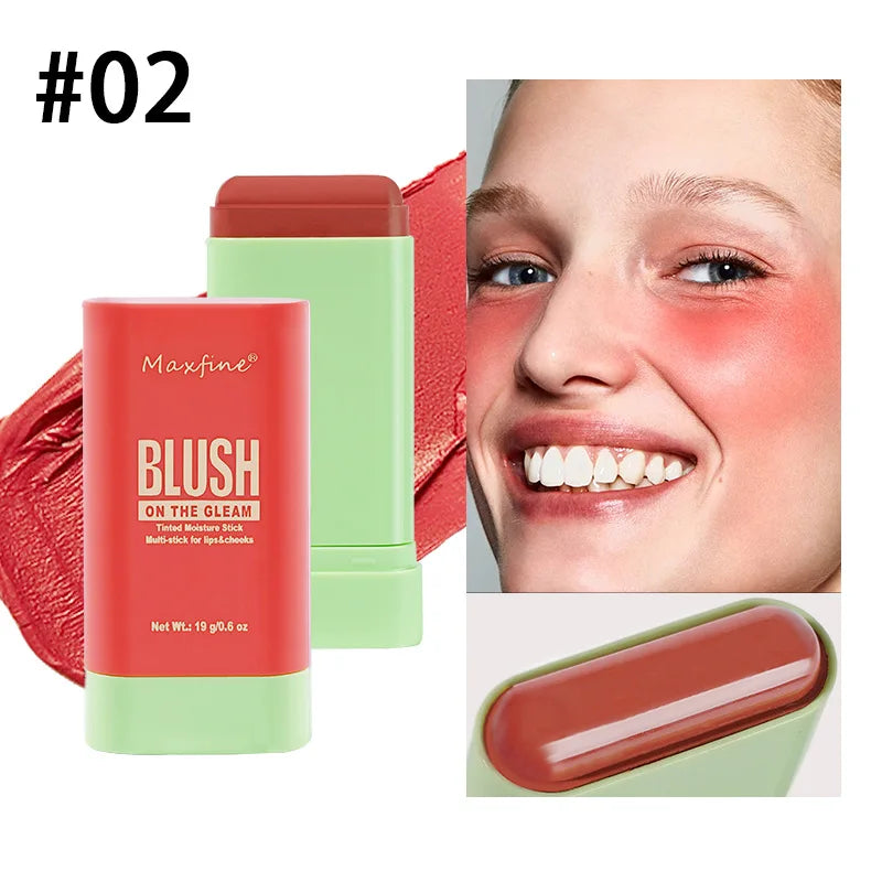 Shining Blush Stick Smooth Long Lasting Non Fading Highly Pigmented Lightweight Gifts Good Vibrations