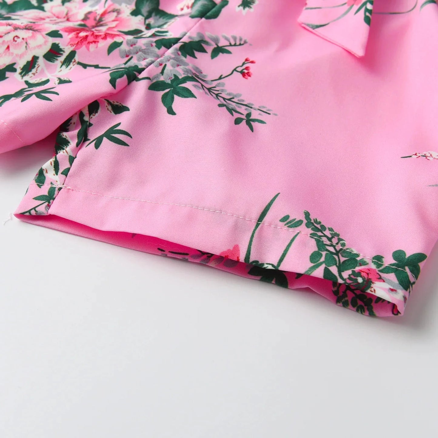 Children Clothing for Girls 1 2 3 4 5Y Kids Girls' Summer New Resort Style Floral Print Ruffled Camisole Jumpsuit with Lace-ups Good Vibrations