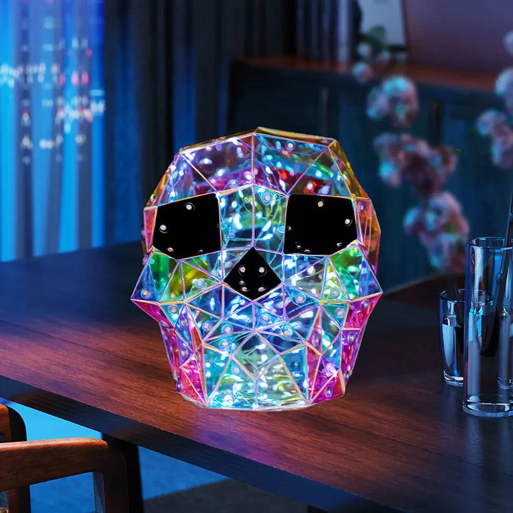 Halloween Prismatic Ghost Iridescent Ghost Decor Cute Glow Ghost Led Lights Holiday Party Decoration Scary Atmosphere Prop Good Vibrations