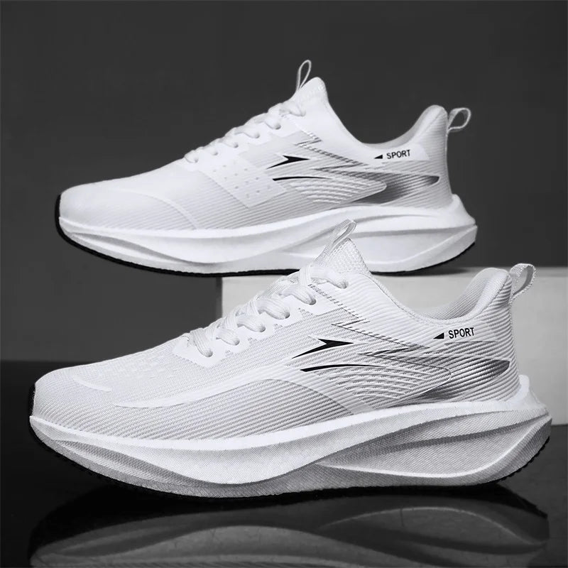 Running Shoes Men MarathonCarbon Board Speciality Sports Breathable Lightweight Women's Comfortable Athletic Outdoor Sneakers Good Vibrations