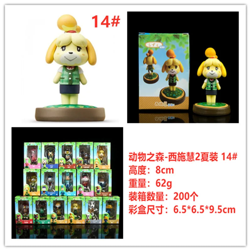 16th Edition Animal Crossing Friends Friendship Family Portrait Figure Set - Shiri Hikari Game Anime Figure Set Good Vibrations