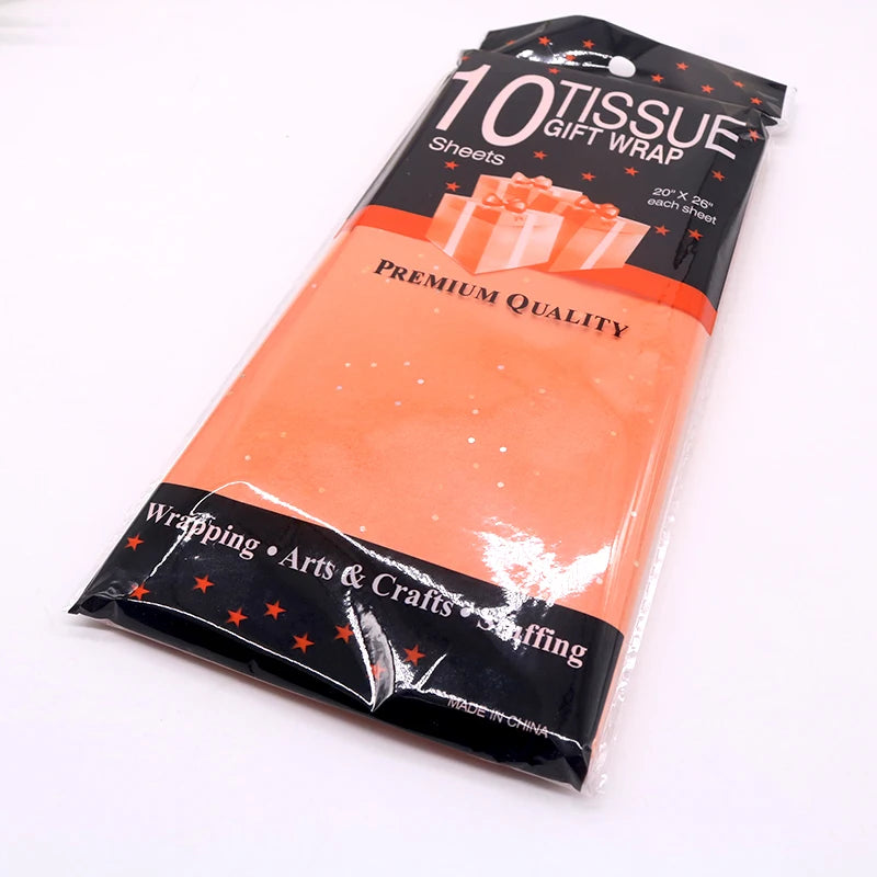 10 Sheets 50*66cm Tissue Paper DIY Handmade Craft Paper Flowers Gift Packing Wedding Festive & Party Home Decoration Supplies Good Vibrations