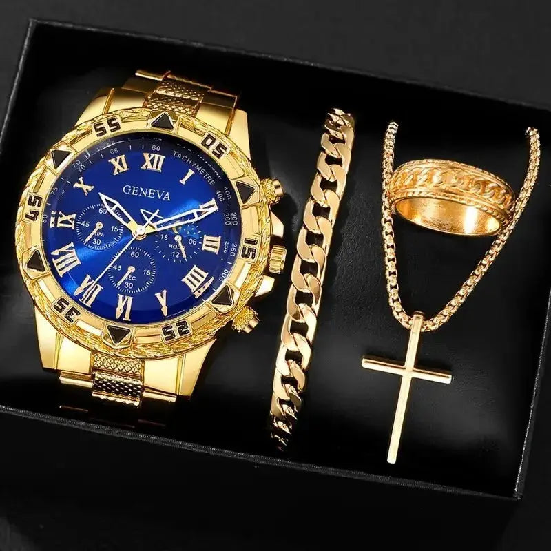 Men Watches Luxury Brand Watches for Men Fashion High Quality Quartz Wristwatches Business Steel Strap Sports Male Clock Good Vibrations