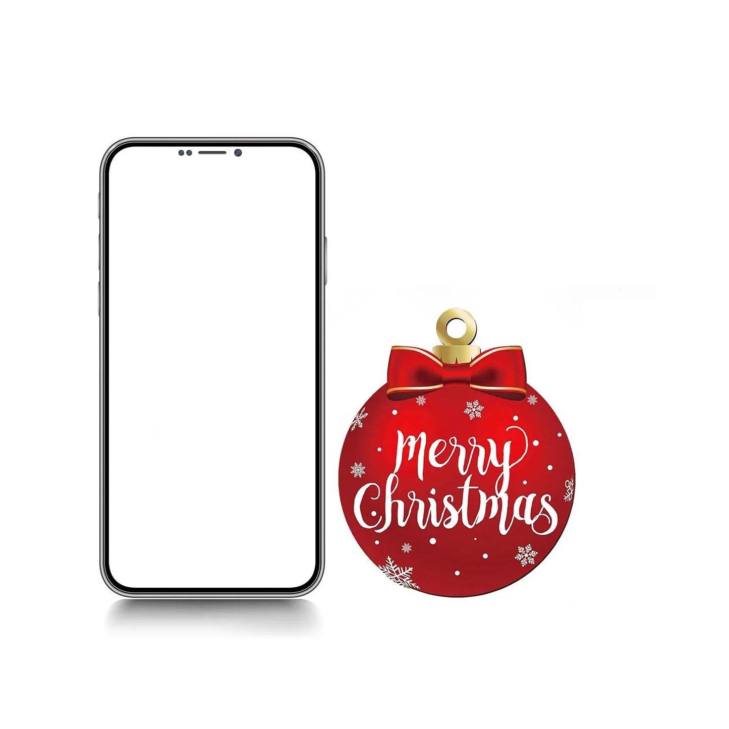 12pcs Sturdy And Durable Hangable Christmas Wooden Ornament Suitable For Decorating Christmas Trees Fireplaces And Doors Good Vibrations