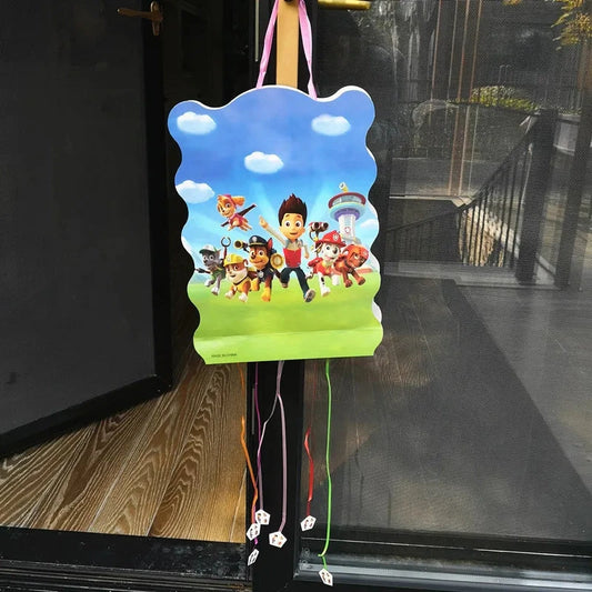 1pcs/lot Pikachu Pokemon Theme Pinatas Kids Favors Happy Birthday Events Party Decorations DIY Pinata Good Vibrations