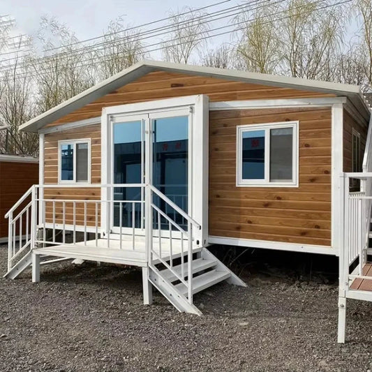 Expandable Container House 20 40ft Casa Prefabricada Vivienda Luxury Prefabricated Modular House 2-4 Bedrooms Prefab Tiny Homes Good Vibrations