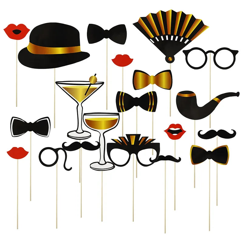 Wedding Decoration Photo Booth Props Bride To Be Hen Party DIY Mustache Lips Bride Photobooth Groom Mr Mrs Bridal Shower Decor Good Vibrations