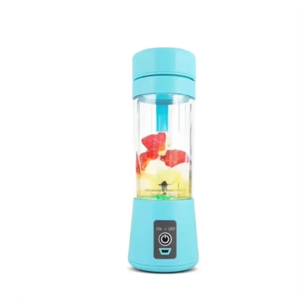 Portable Mini Blender for Shakes and Smoothies Rechargeable USB 380ML Traveling Fruit Juicer Cup Hand Fruit Blender Juicing Cup Good Vibrations