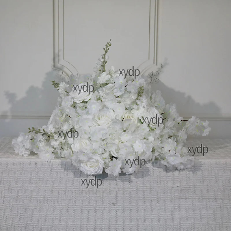 Hot Pink/Purple/Red/Blue luxurious Wedding Table Centerpieces large Flower Ball Outdoors Event Party Accessories Props 80cm,70cm Good Vibrations