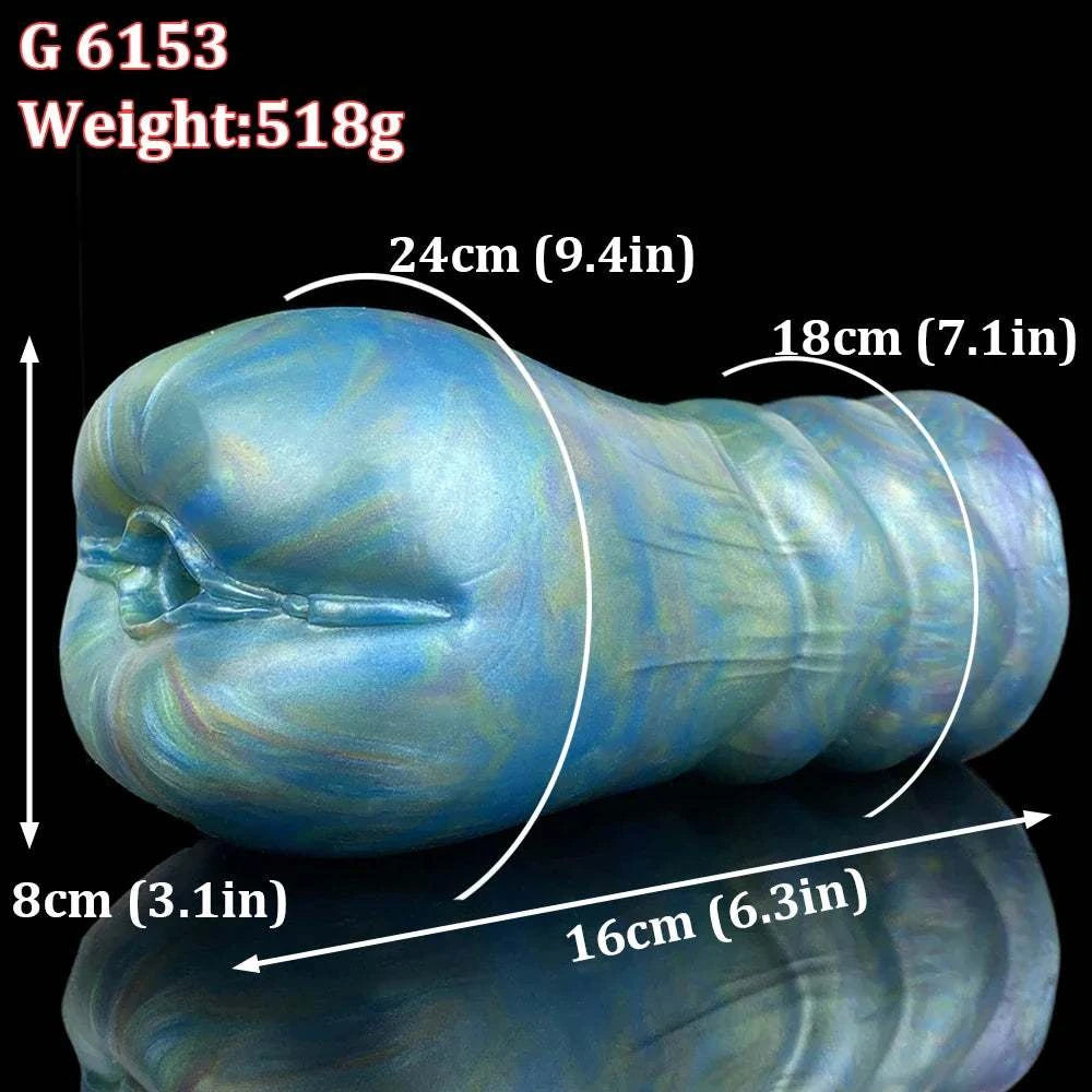 GEEBA Fantasy Animal Male Masturbator Realistic Silicone Flexible
