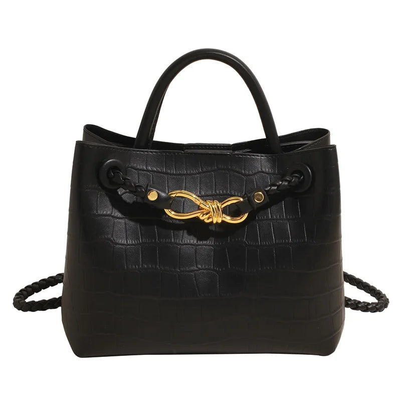 2025 Spring Designer-Inspired Small Square Bag Minimalist Luxury Leather Shoulder Crossbody Purse for Women Good Vibrations