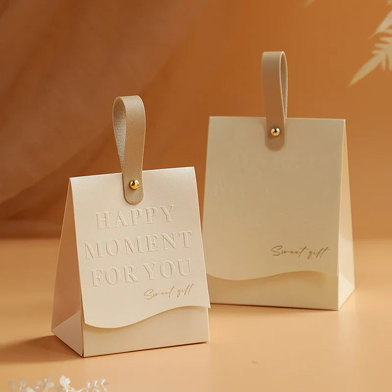 1Pcs Creative Wedding Accompaniment Wedding Candy Handheld Gift Boxes for Party Wedding Good Vibrations